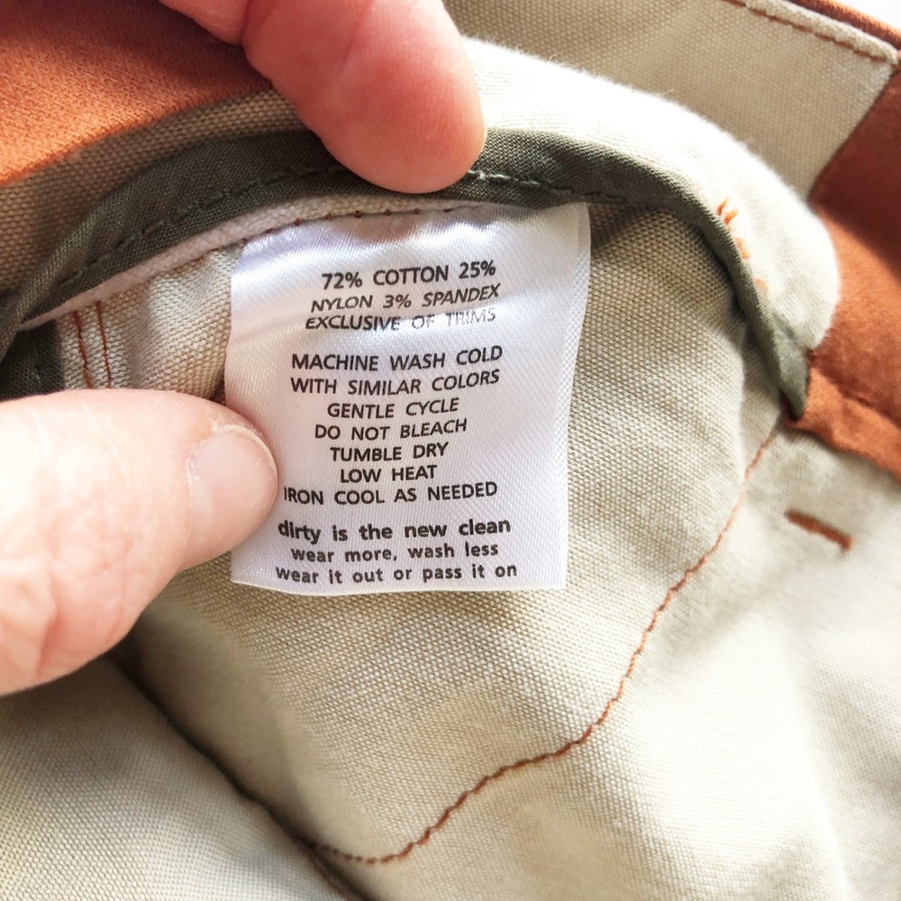 Horny Toad NWT Pants Womens 2 Elsa Pant Dark Copper Slim Straight Chino Outdoor - Picture 7 of 10